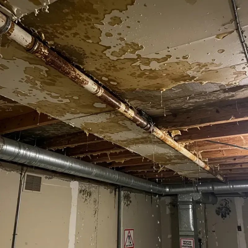 Ceiling Water Damage Repair in Shelby, OH