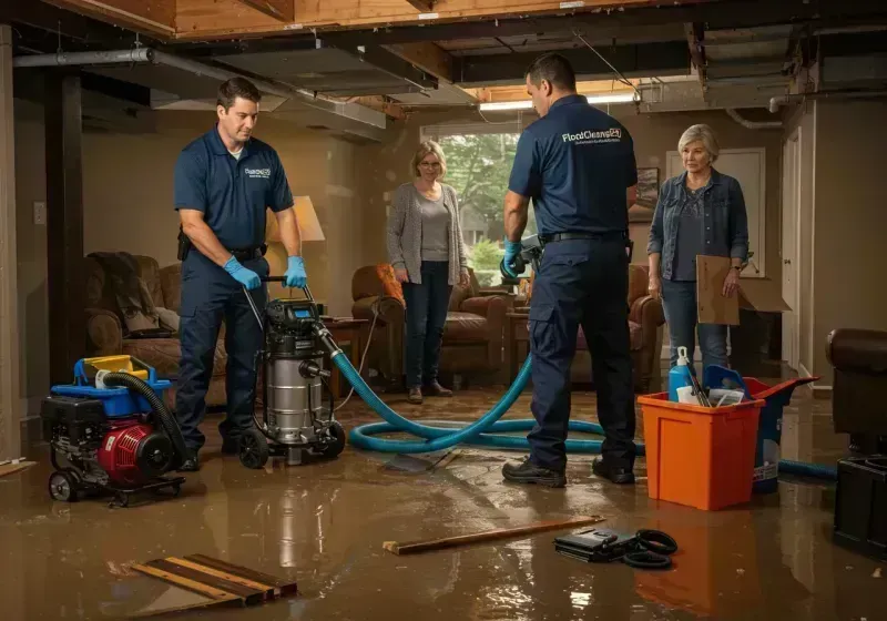 Basement Water Extraction and Removal Techniques process in Shelby, OH